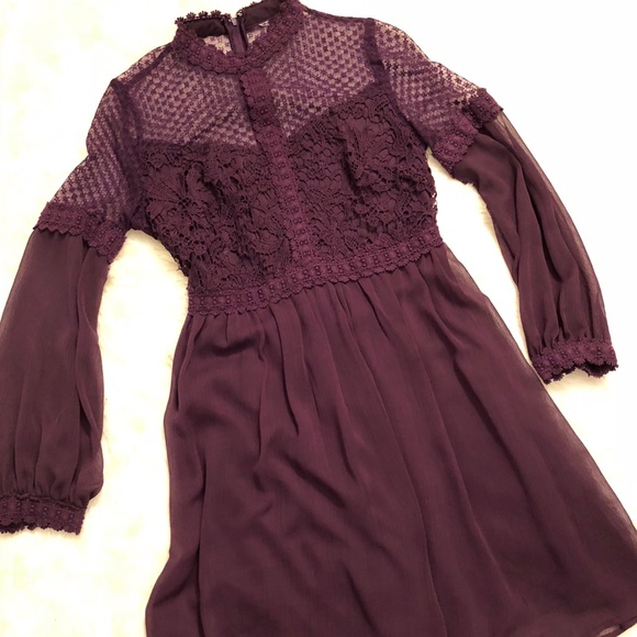 Dresses & Skirts - Purple illusion dress🧞‍♀️🦄